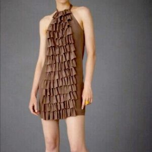 Anthropologie Va Et Vien Silk Dress Size 4